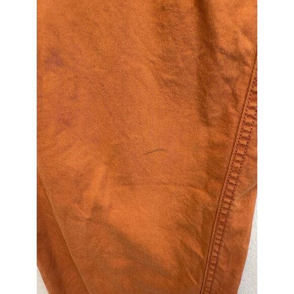 J Crew Women's Size 14 Orange High Rise Girlfriend‎ Chino Pants - Picture 9 of 10